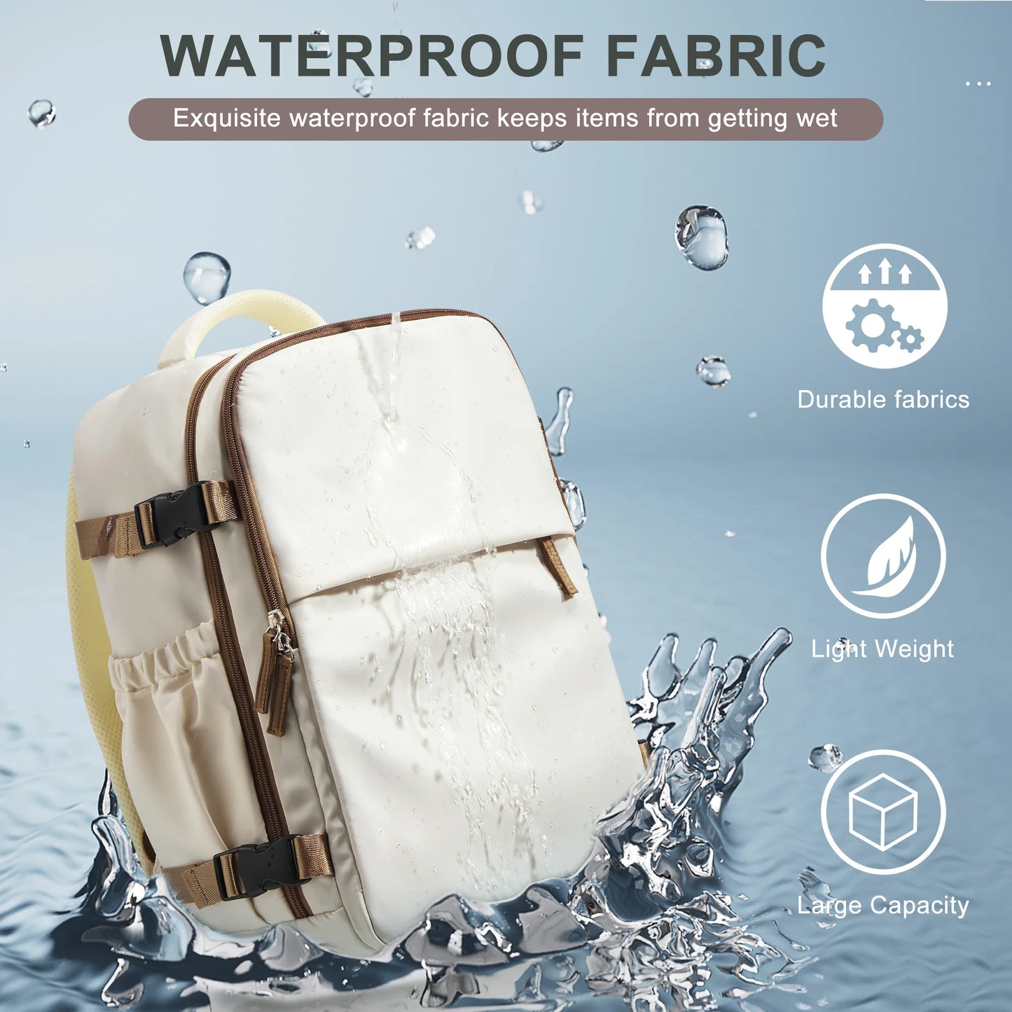 Cabin Travel Backpack – Airline Approved 40x30x20