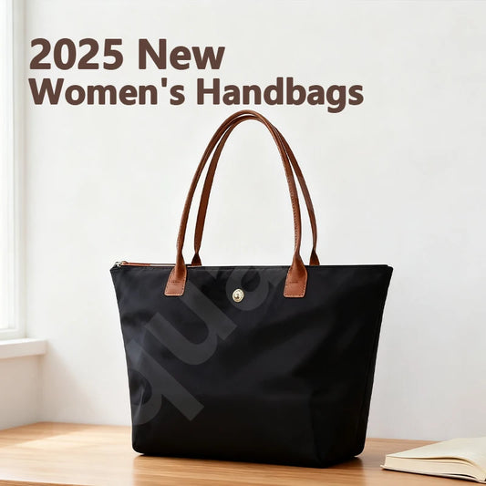 Designer Nylon Tote Bag – Lightweight Travel Purse