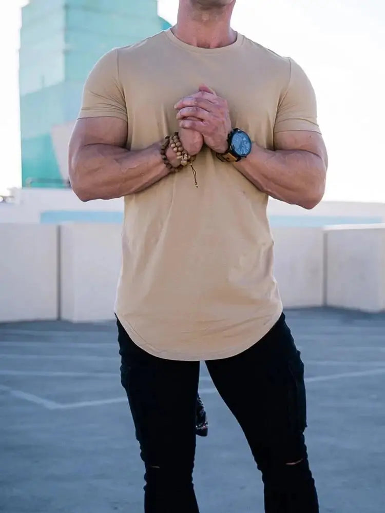 Men’s Athleisure Workout T-Shirt