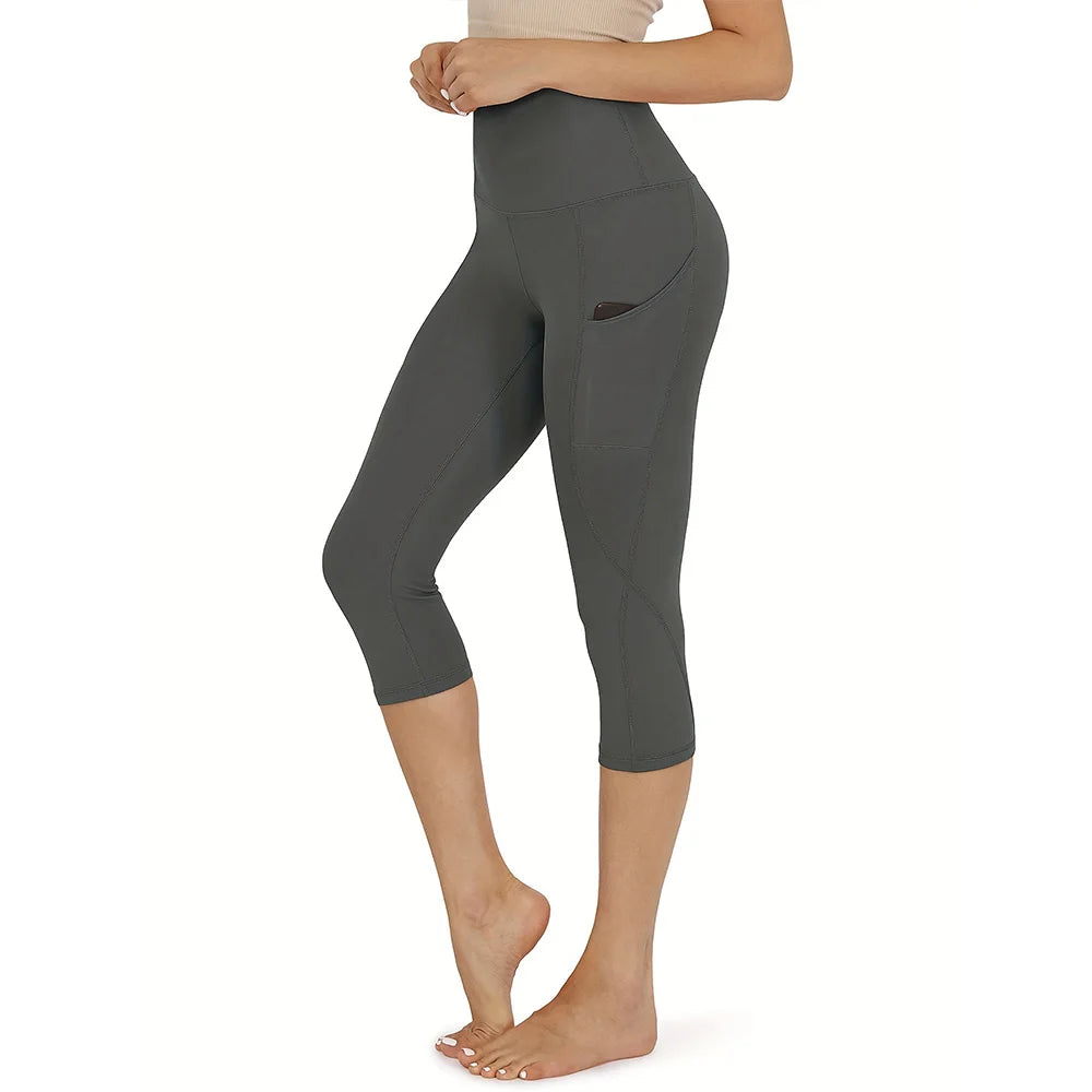 Women’s Capri Leggings with Pockets