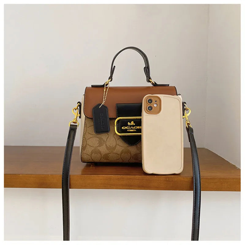 French Retro Crossbody Shoulder Bag