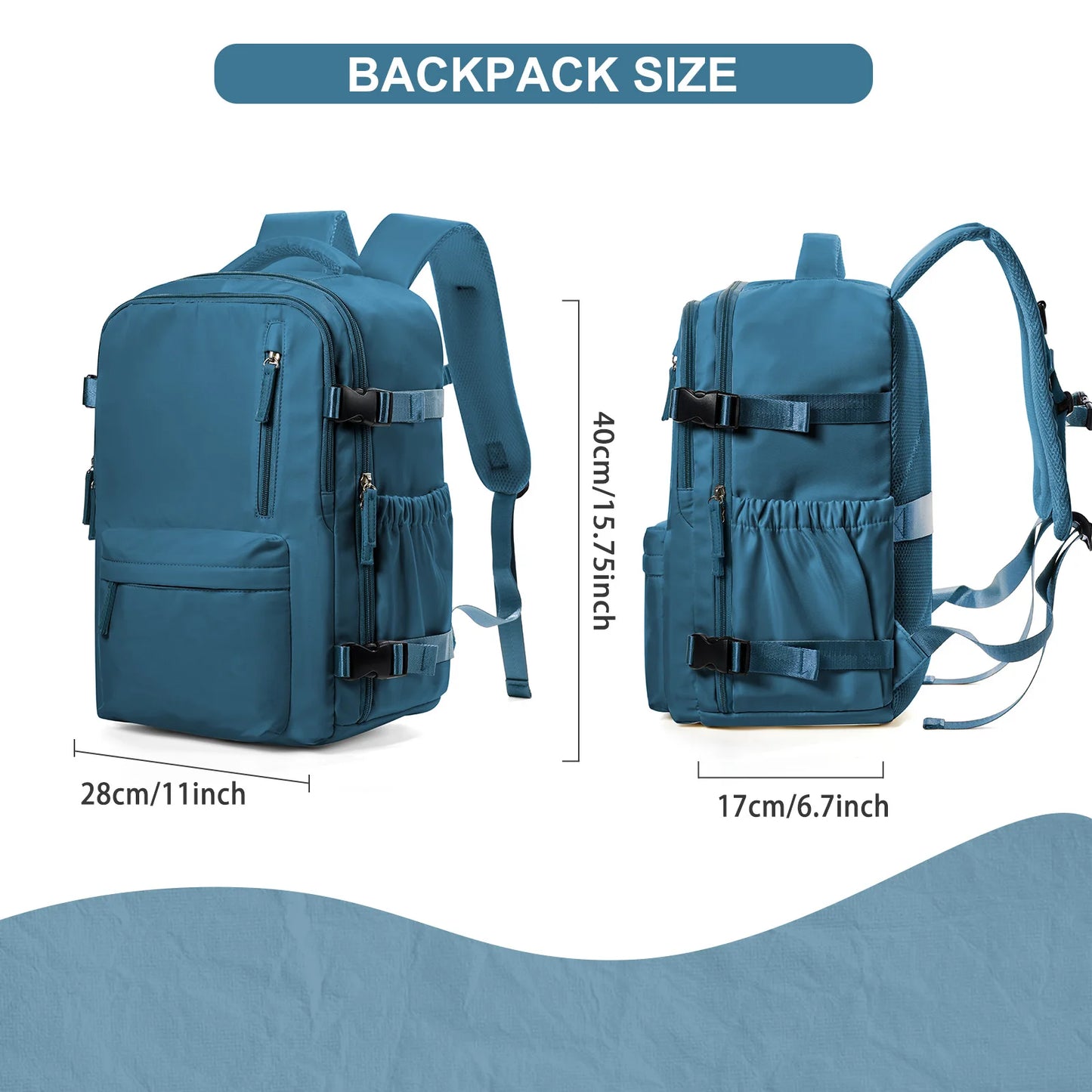 Cabin Travel Backpack – Airline Approved 40x30x20