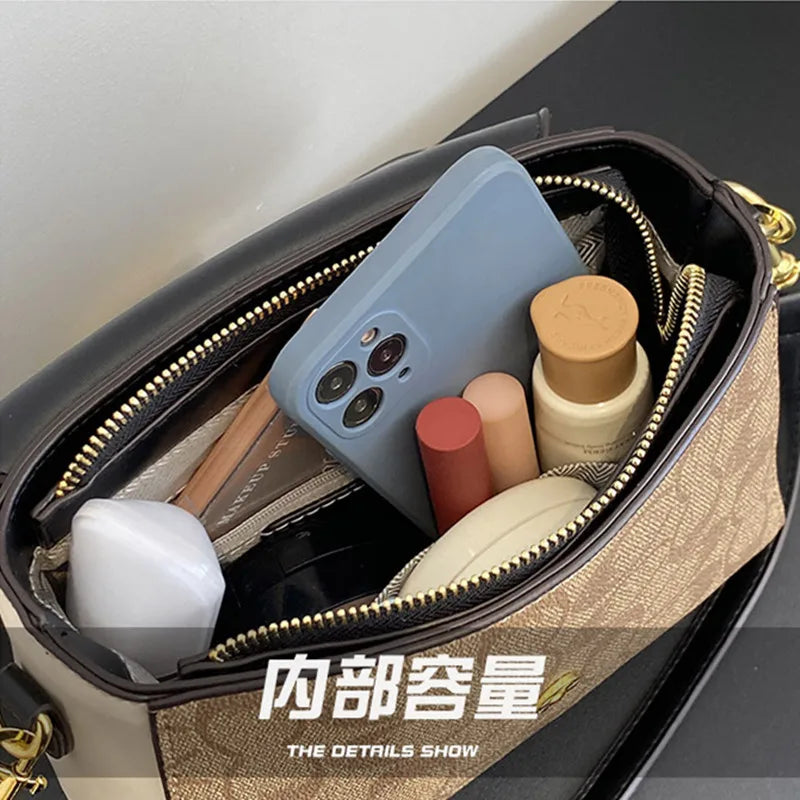 French Retro Crossbody Shoulder Bag