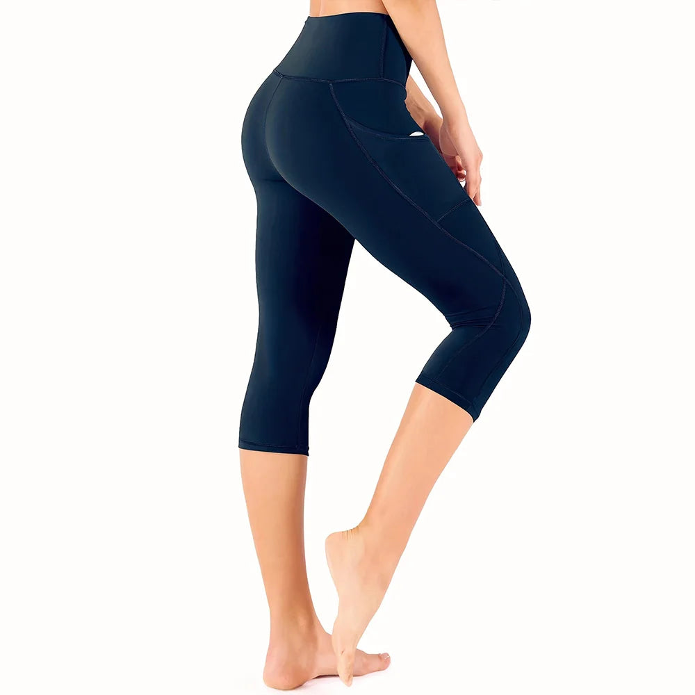 Women’s Capri Leggings with Pockets